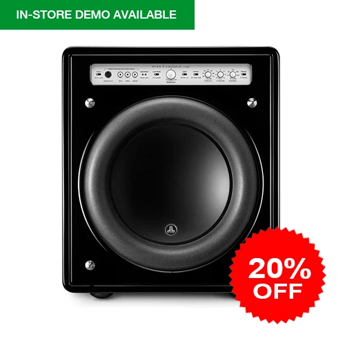 JL Audio Fathom f112v2 12-inch Powered Subwoofer (Gloss Black) (Cosmetic Wear)
